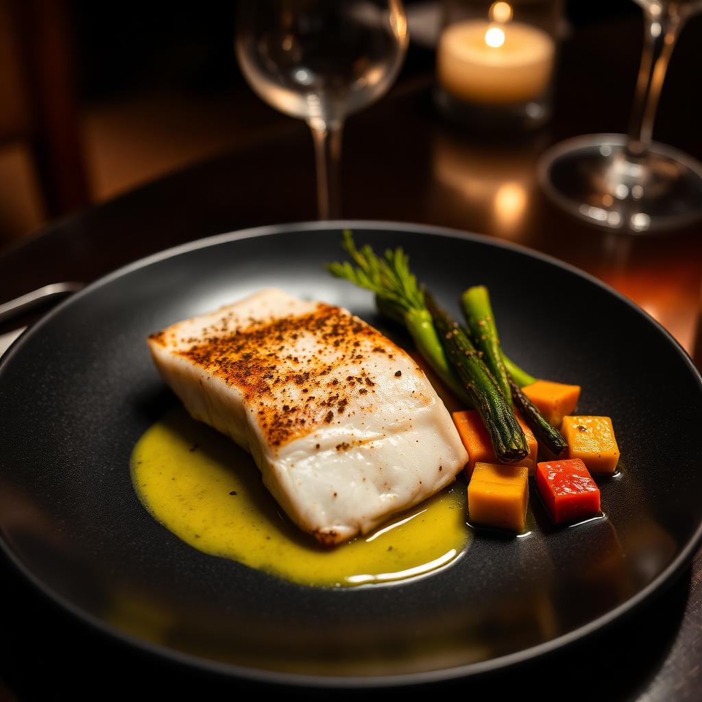 Poisson du jour — Préparation inspirée des arrivages.